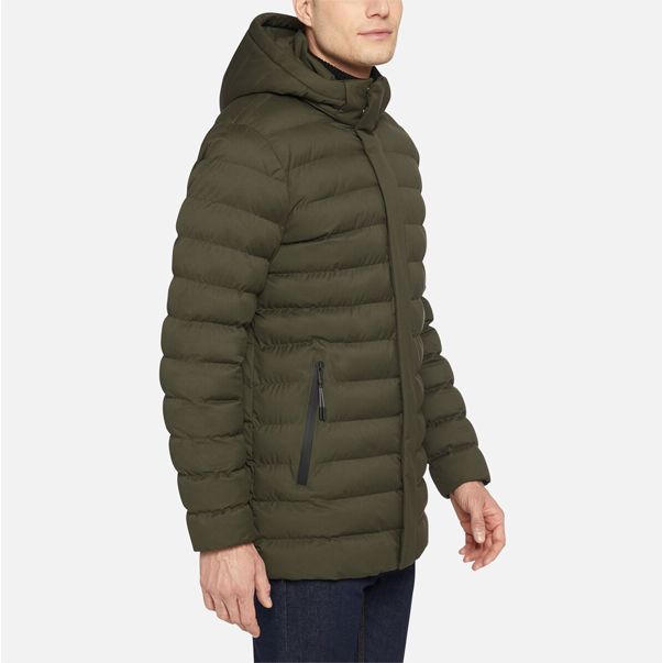 M HALLSON PARKA - POLY TWILL S Мужская куртка FOREST NIGHT