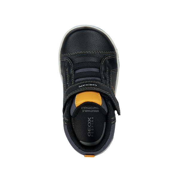 B FLICK B. A - GBK CER+NYLON Ботинки для мальчиков BLACK/CURRY