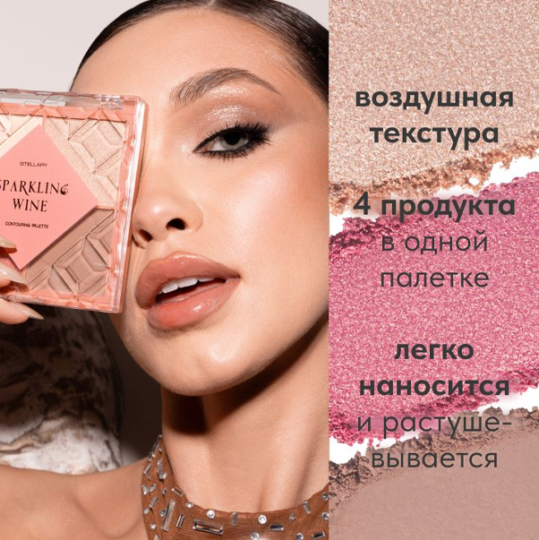SPARKLING WINE COLLECTION Палетка для контуринга