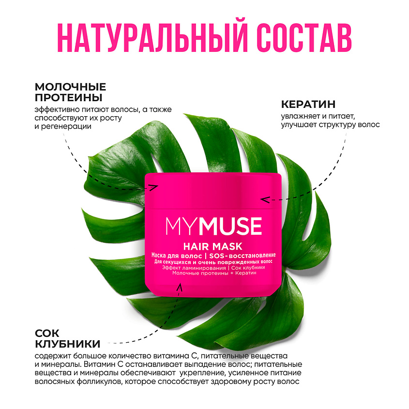Маска для волос SOS-восстановление