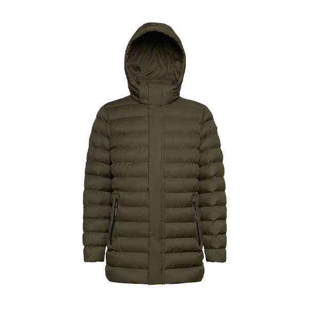 M HALLSON PARKA - POLY TWILL S Мужская куртка FOREST NIGHT