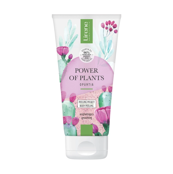 POWER OF PLANTS ОПУНЦИЯ Разглаживающий пилинг для тела