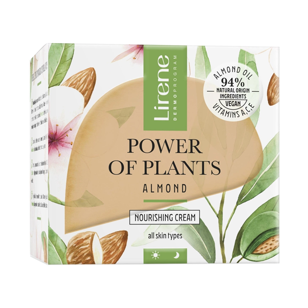 POWER OF PLANTS МИНДАЛЬ Питательный крем для лица