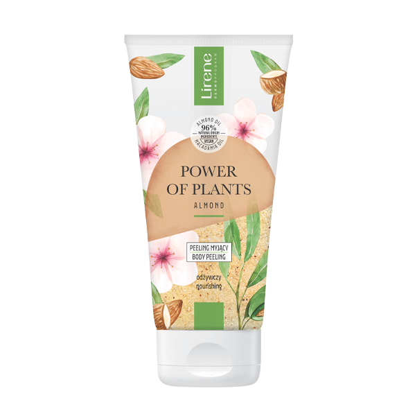 POWER OF PLANTS МИНДАЛЬ Питательный пилинг для тела