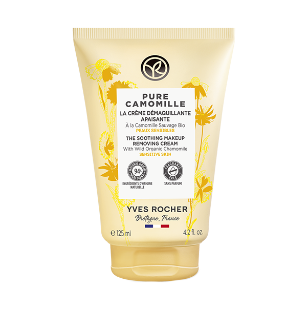 PURE CAMOMILLE Успокаивающий крем для снятия макияжа с Ромашкой