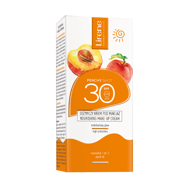 SUNCARE SPF30 Питательный крем под макияж с экстрактом персика