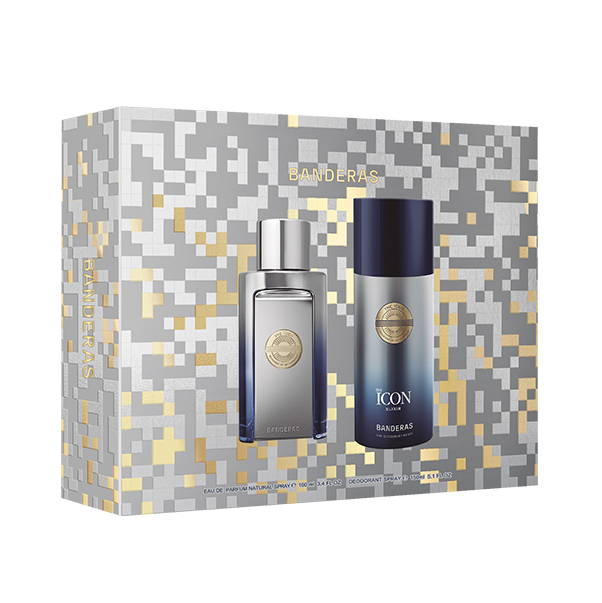 THE ICON MAN ELIXIR Набор (Парфюмерная вода 100 мл + дезодорант 150 мл)