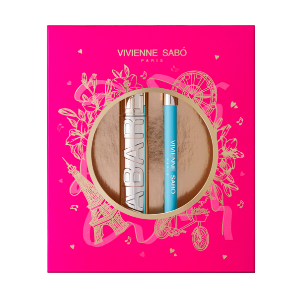 Набор (CABARET LEGENDE DOR 01 Тушь для ресниц 9 мл + FLIRTEUR EYE PENCIL LINER 301 Карандаш для глаз черный 1,4 г)